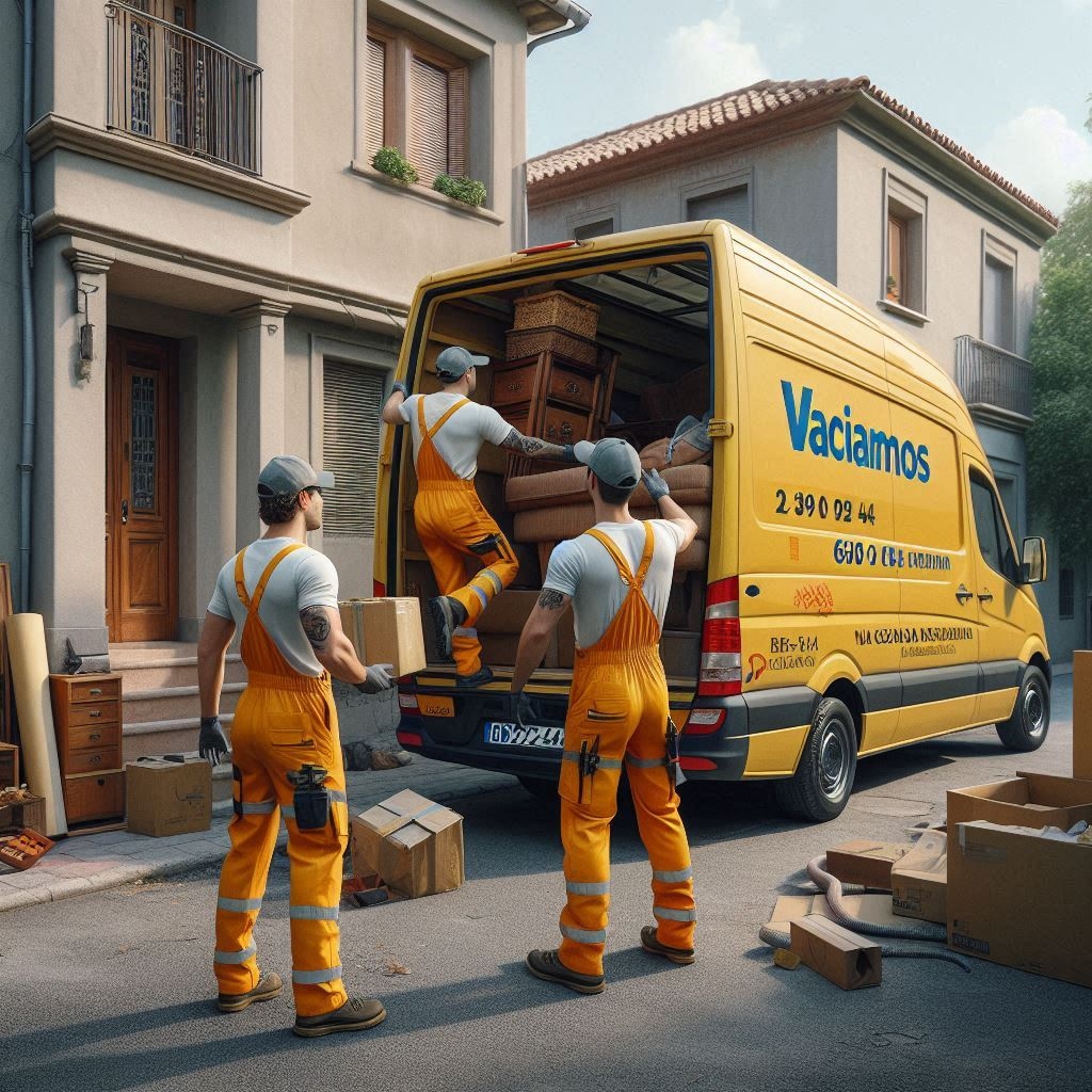 Servicio de mudanzas y vaciado de muebles